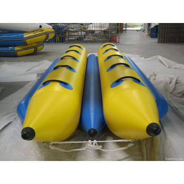Barco inflável para 10 pessoas Barco de banana PVC Muitas Pessoas